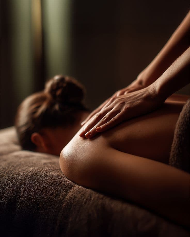 Sessão de drenagem linfática